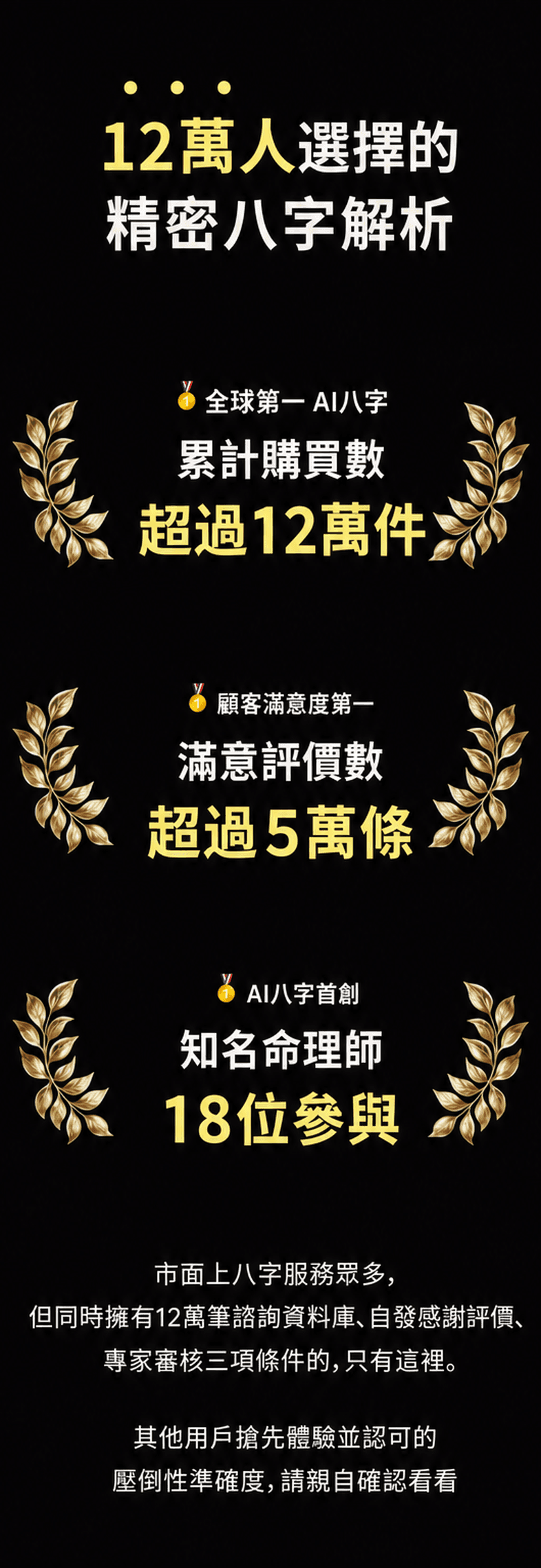 財運八字結語